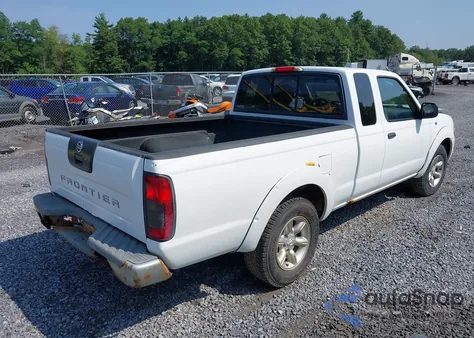 2004 Nissan Frontier Xe z USA, uszkodzony, nr VIN 1N6DD26T24C400002